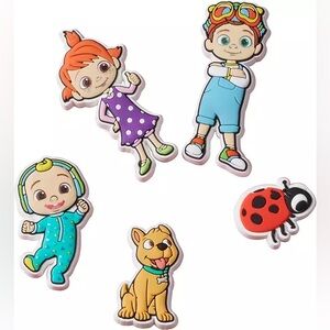 Crocs Jibbitz Charms 5-Pack - CoComelon | New With Tags